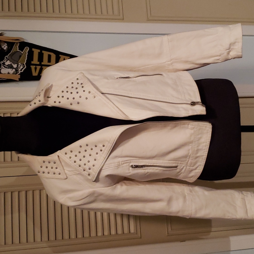 Womens moto jacket